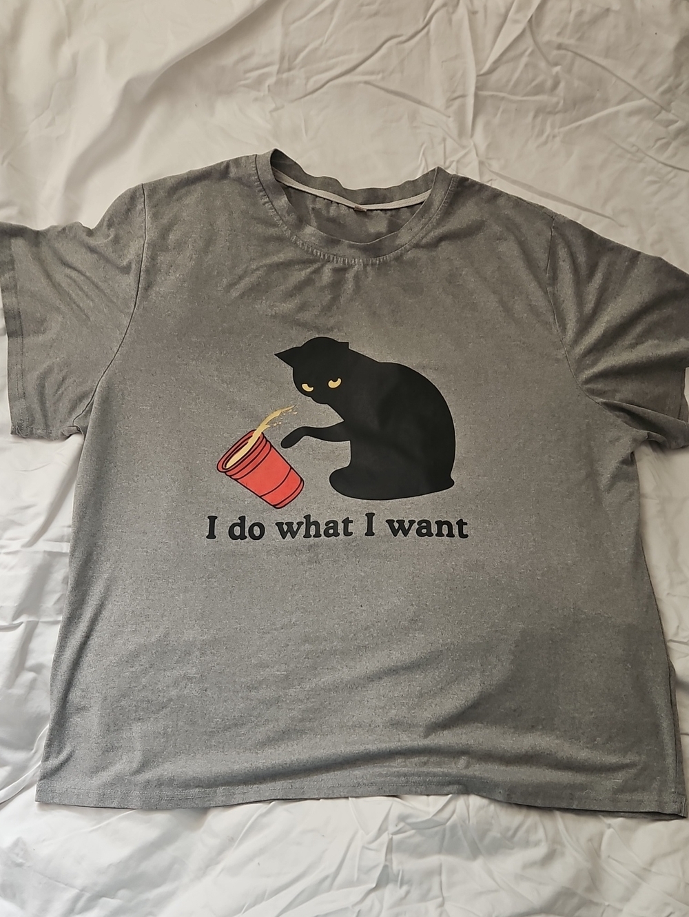 ✨️3 for $20 or 5 for $25✨️ Grey Sassy Cat T-shirt